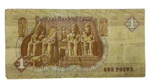 Egypt Bankovka 1 egyptská libra