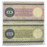 PRL - Wyprawa do Pewexu Po Luxus: Dwa Bony Towarowe 10 i 20 Centów