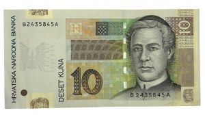 Chorvatsko - bankovka 10 kun