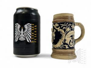 Malý keramický hrnek na pivo