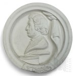 Plaster poster of Frederic Chopin