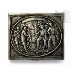 [SILVER] 19th Century, Germany - Silver Puzder/Pigulum, B. Neresheimer & Söhne Hanau; Silver 13 Luta (812)