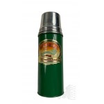 1960s-90s. - Two Chinese Jin Ding and Yu-Yi Vacuum Flask Thermoses