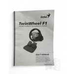 TwinWheel F1 Console Steering Wheel with Instructions
