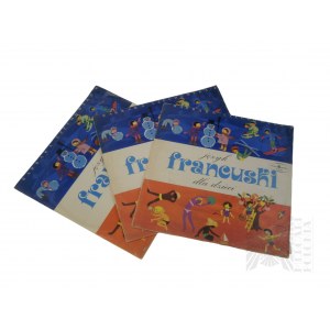 PRL - Drei-CD-Set Barbara Czechowska - Język Francuski Dla Dzieci (Polskie Nagrania Muza - XL 0725)