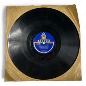 II RP, 1933 r.(?) - Płyta Szelakowa Chór Dana, “Czerwony Kapturek”/Trzy Świnki (Odeon O 271180 b)