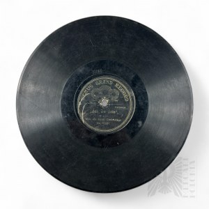II RP - Płyta Szelakowa “Warszawa Tańczy” / “Jak we Śnie” (Wenus Grand Record 10291)