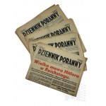 1940-1941 r. - Set of Periodicals "Morning Journal"