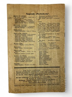 France, 1936. - Polish Magazine Pacholę, No. 3/1936