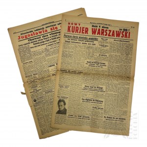 1941 r. - New Warsaw Courier magazine, No. 19, 27 II 1949