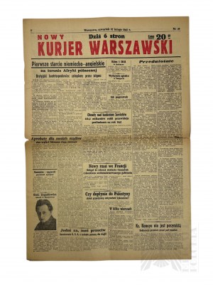 1941 r. - New Warsaw Courier magazine, No. 19, 27 II 1949