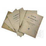 PRL - Set of 6 Notebooks of the Polish Music Publishing House