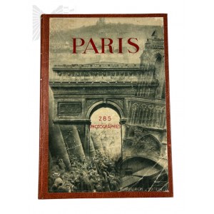 1931 r. - Livre Paris - 285 Photographie, Flammarion Publishers, Reliure