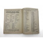 II RP, 1928 r. - Książka Katalog Książek Nakładowych i Komisowych “Pomoc Szkolna” H.Wajnera Warszawa