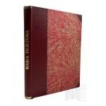 II RP, 1935. - Book by Elga Kern, "Maria Piłsudska," Warsaw : Główna Księgarnia Wojskowa