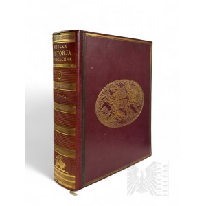 II RP, 1934 r. - Książka Tadeusz Wałek-Czernecki, Stanisław Witkowski, “Wielka Historia Powszechna. T. II : Dzieje Greckie”; Warszawa : Nakładem Księgarni Trzaski, Everta i Michalskiego