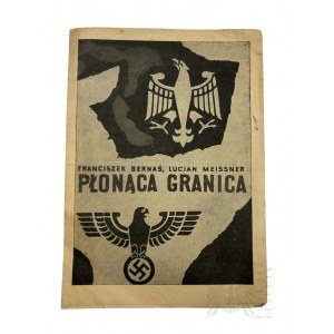 Broszura Powszechnej Księgarni Wysyłkowej z Reklamą Książki “Płonąca Granica”