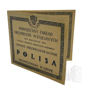 Dokument Powszechny Zakład Ubezpieczeń Wzajemnych