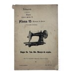 Circa 1913. - Brochure "Handbook for the Use of Singer Central Bobbin F., Class 1l5 for Home Use"; Sarcolan Drug Leaflet
