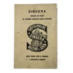 Circa 1913. - Brochure "Handbook for the Use of Singer Central Bobbin F., Class 1l5 for Home Use"; Sarcolan Drug Leaflet