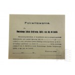 II RP - Receipt To Powszechny Zakład Kredytowy, SpółdzielniaZ O. O. in Lviv