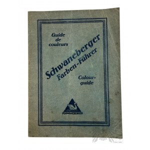 Troisième Reich, années 1930. - Nuancier pour collectionneurs de timbres-poste, Schwaneberger