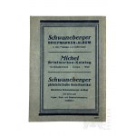 Troisième Reich, années 1930. - Nuancier pour collectionneurs de timbres-poste, Schwaneberger