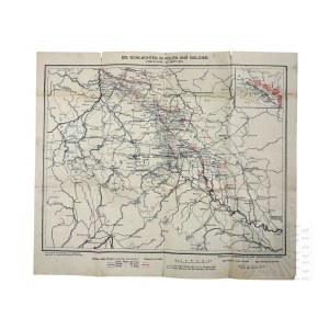 Po 1914 r., Niemcy, Bern - Mapa Bitwy w Polsce i Galicji (Die Schlachten In Polen Und Galizien)