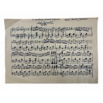 Handwritten Notation, Track "Łod Szamotuł", Stanley J. Jasiński (Stanislaw Jasiński)