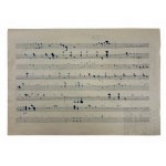 Handwritten Notation, Track "Łod Szamotuł", Stanley J. Jasiński (Stanislaw Jasiński)