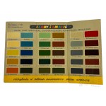 PRL - Paint and Varnish Product Color Chart of the Paint and Varnish Sales Bureau of the Ministry of Chemical Industry.