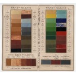 II RP - Advertising Leaflet by W. Karpinski and W. Leppert Paint and Varnish Factory in Helenowek near Pruszkow - Paint Color Sampler