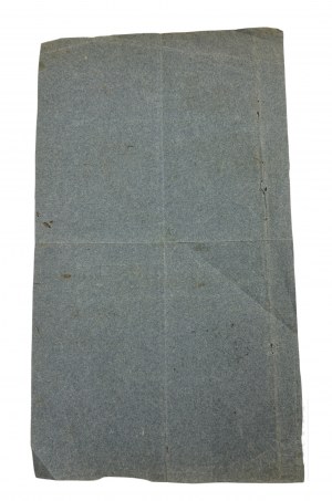 1810, Rydzyna (Reisen, Duchy of Warsaw) - Insurance document, Signature of the Mayor.