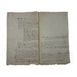 1812, Gosty - Notarial document, Purchase of a Windmill.