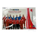 2002 r. - Malyszomania: Polish National Ski Jumping Team Postcard in Original Packaging.