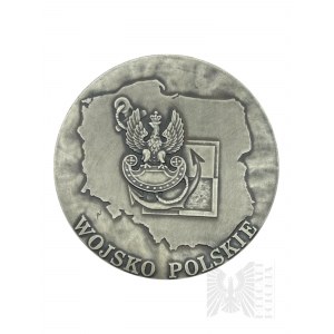 III RP - Mennica Warszawska, Medal Pamiątkowy Ministra Obrony Narodowej, Posrebrzany (?)