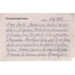 Third Reich - Prisoner of War Postcard (Kriegsgefangenenpost) from Offizierlager II E Neubrandenburg POW Camp, Date 6 March 1942(?).