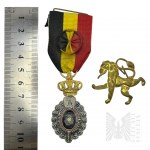 Belgium Medal for Meritorious Service to Industry and Military Lion of the Belgian Army.