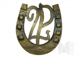 Badge of the Second Republic of Poland 2nd Horse Rifle Regiment - COPY