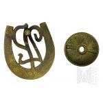 Badge of the Second Republic of Poland 2nd Horse Rifle Regiment - COPY