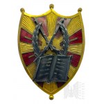 Commemorative Badge of the NCO School for Minors, COPY