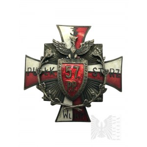 IIRP Odznaka 57 Pułk Piechoty Wielkopolskiej, KOPIA