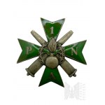 IIRP Badge of 1st Heavy Artillery Regiment, COPY