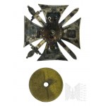 IIRP Badge of 28th Kaniowski Rifle Regiment, Panasiuk cap - KOPIA