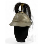 Italy, second half of the 19th century (?) - Bersalier helmet of the Pickelhaube type.
