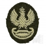 PSZnZ Embroidered Eagle On Beret Khaki KOPIA