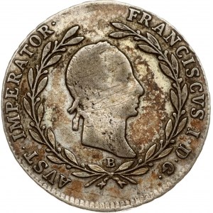 Austria 20 Kreuzer 1830 B