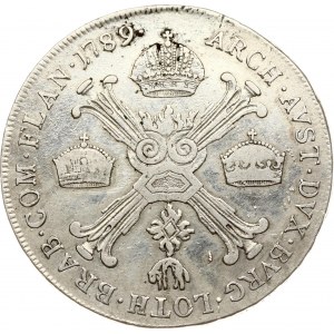 Austrian Netherlands ½ Taler 1789 A