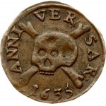 Belgium Liege Communion Token 1635 Church of Liege
