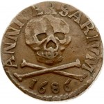 Belgium Liege Communion Token 1686 Church of Liege